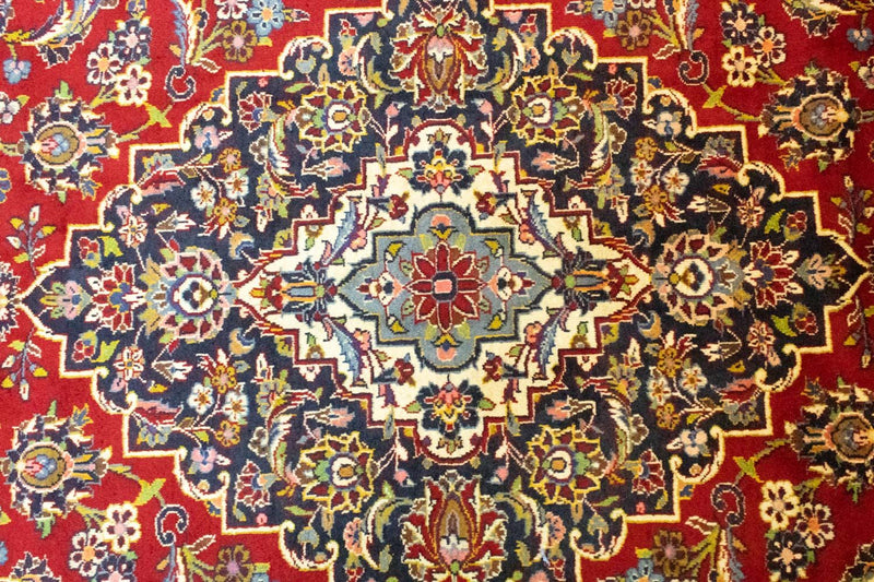 Perserteppich - Keshan 390 x 297 cm - rot