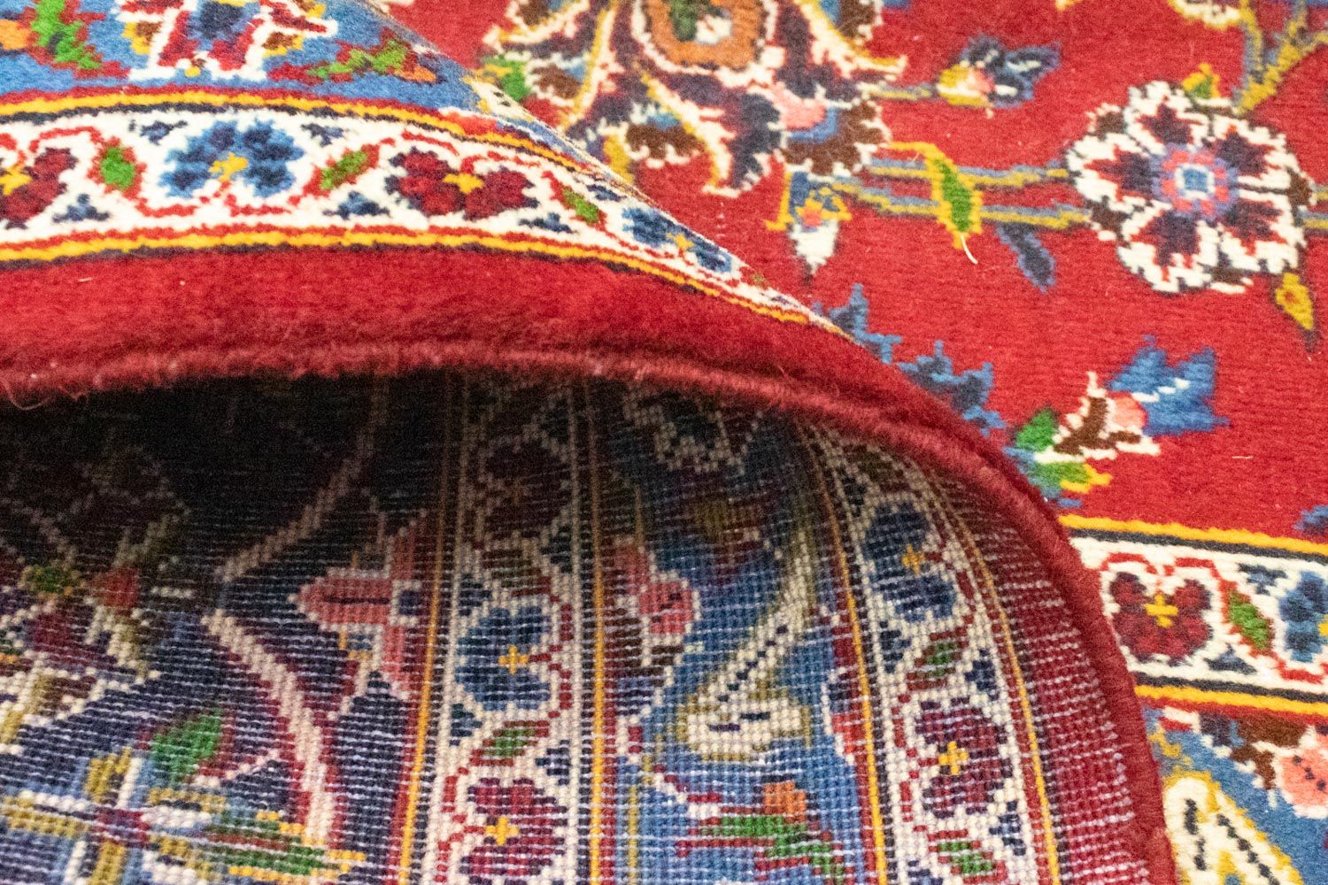 Perserteppich - Keshan 391 x 294 cm - rot
