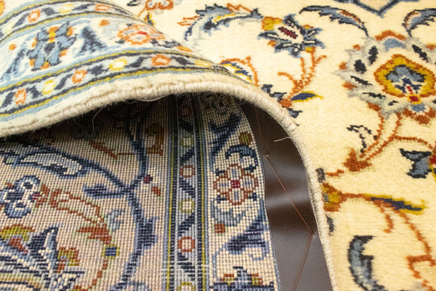 Perserteppich - Keshan 347 x 250 cm - beige