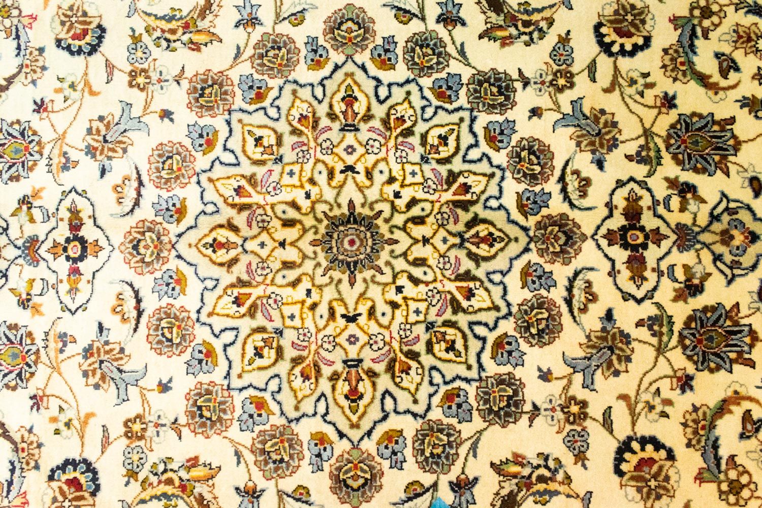 Perserteppich - Keshan 295 x 195 cm - beige