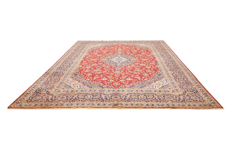 Perserteppich - Keshan 400 x 295 cm - rot