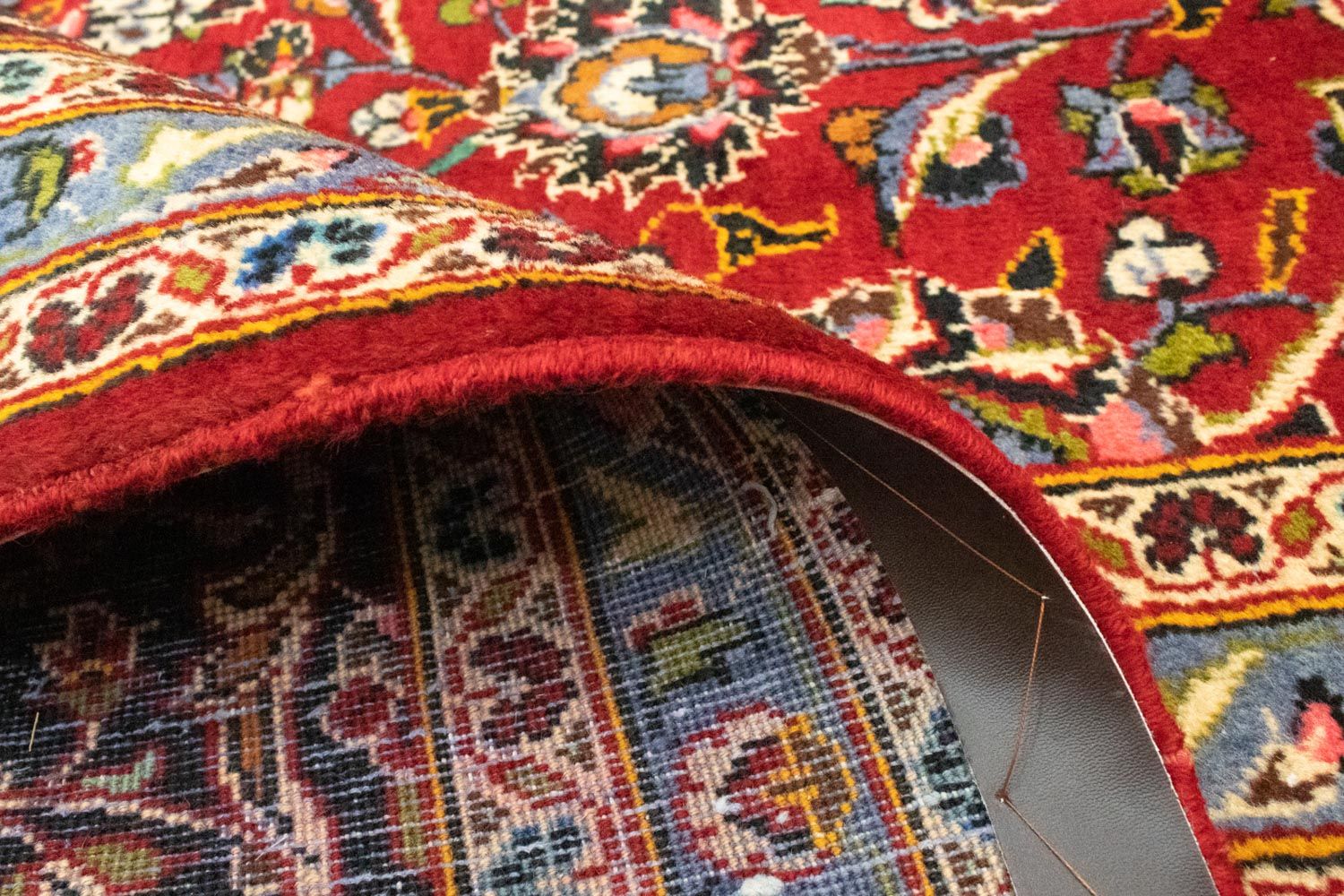 Perserteppich - Keshan 415 x 298 cm - rot