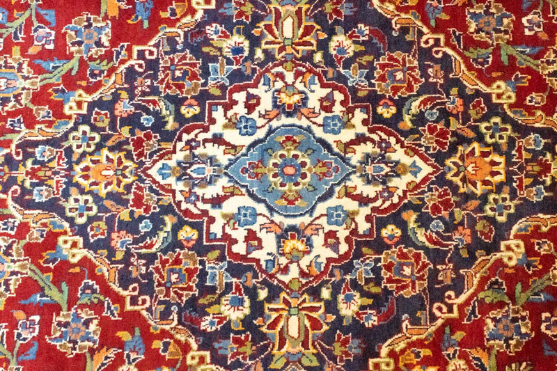 Perserteppich - Keshan 383 x 246 cm - rot