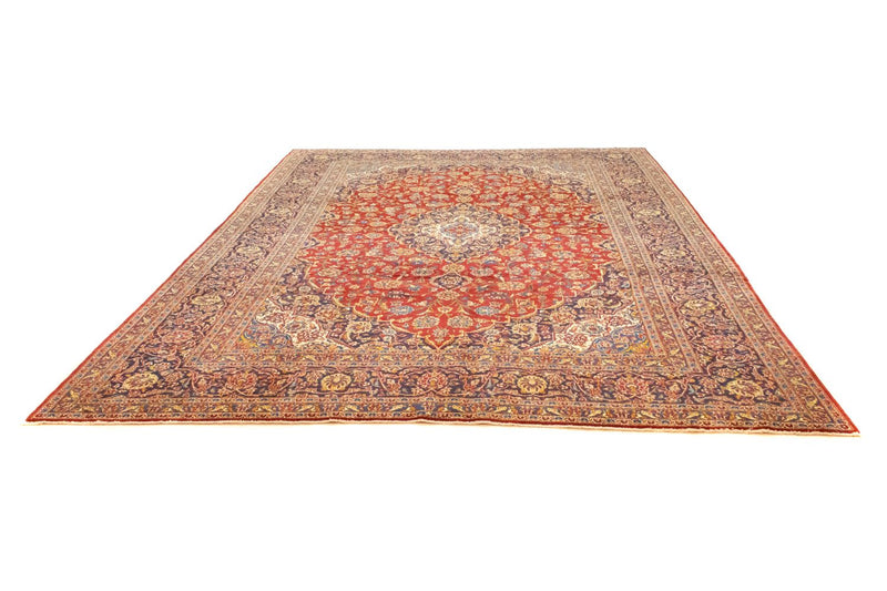 Perserteppich - Keshan 406 x 307 cm - orange