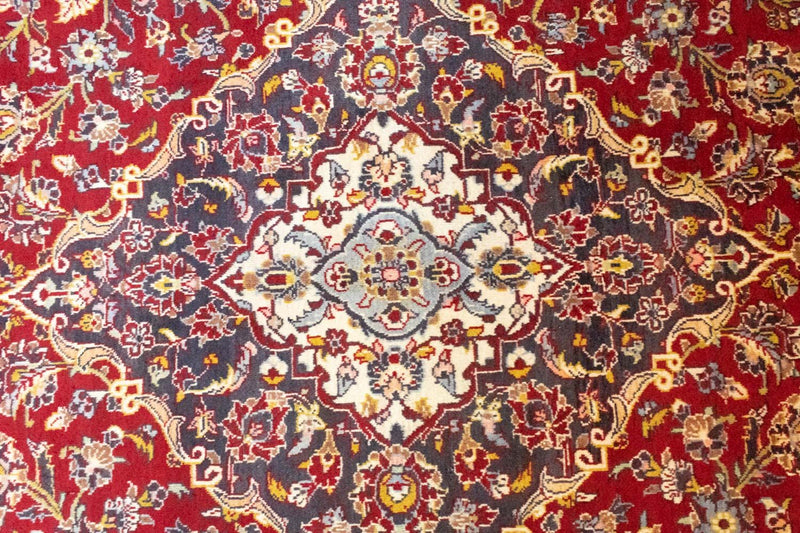 Perserteppich - Keshan 412 x 300 cm - rot