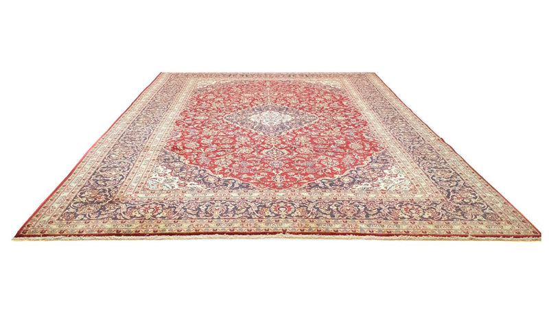 Perserteppich - Keshan 412 x 300 cm - rot