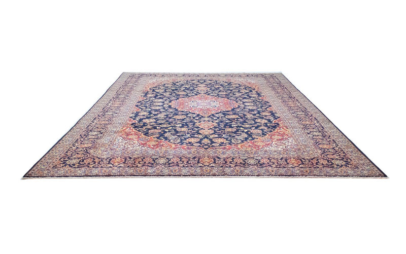 Perserteppich - Keshan 396 x 287 cm - blau