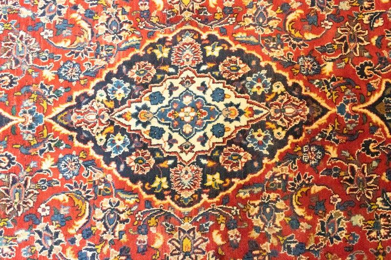 Perserteppich - Keshan 284 x 198 cm - orange