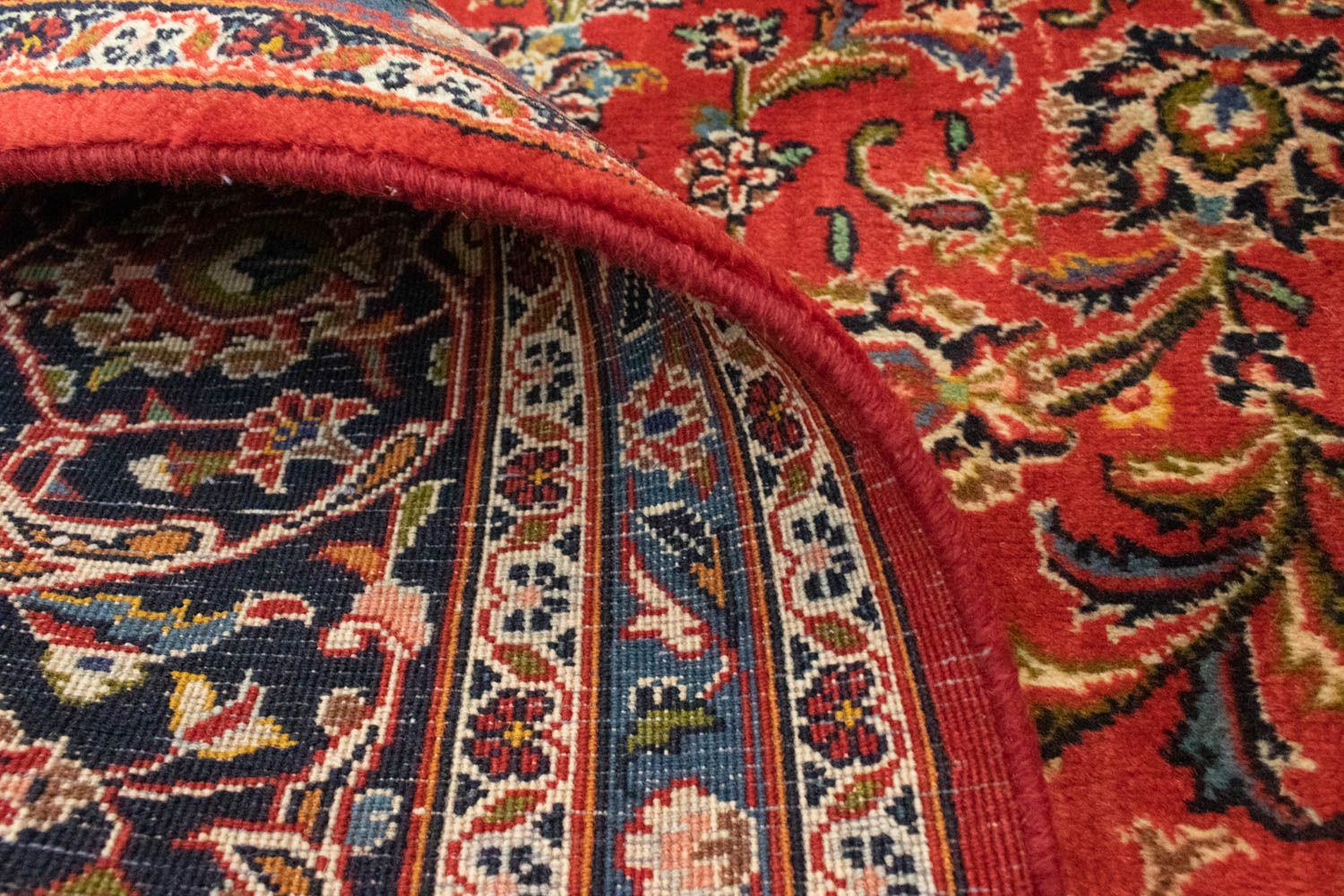 Perserteppich - Keshan 337 x 246 cm - orange