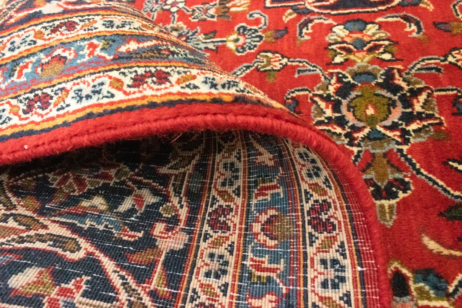 Perserteppich - Keshan 333 x 240 cm - rot