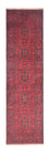 Afghan Teppich - Kunduz 290 x 80 cm - dunkelrot