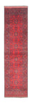 Afghan Teppich - Kunduz 294 x 80 cm - rot
