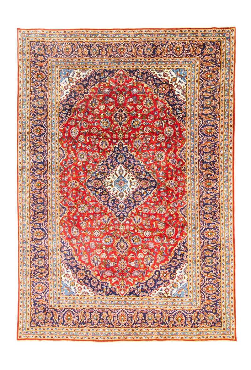 Perserteppich - Keshan 362 x 251 cm - dunkelrot