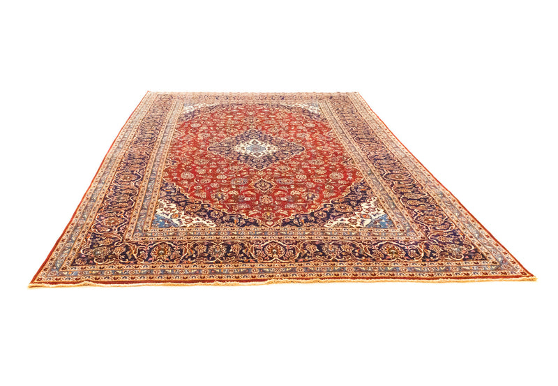 Perserteppich - Keshan 362 x 251 cm - dunkelrot