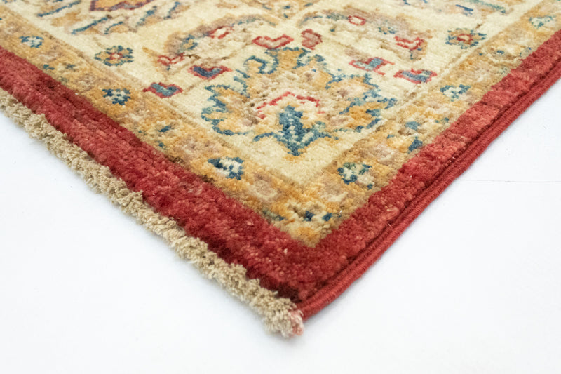 Ziegler Teppich 150 x 100 cm - rot