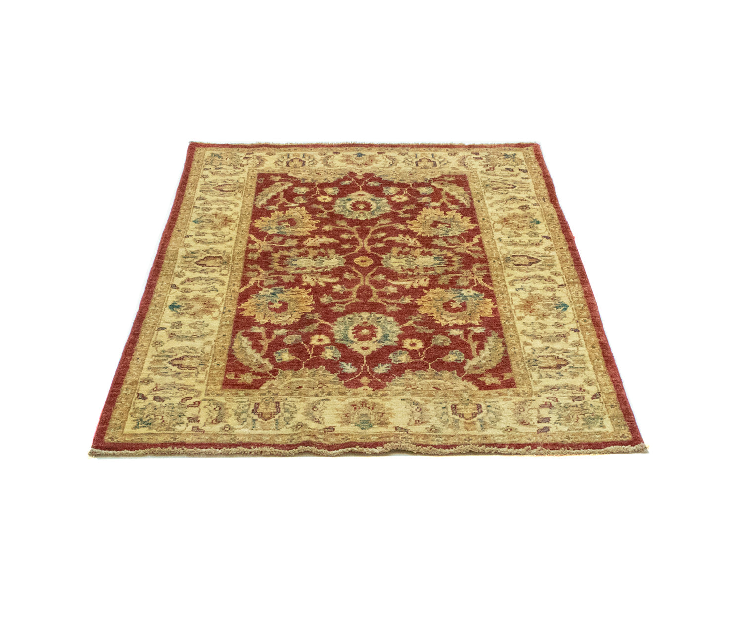 Ziegler Teppich 150 x 100 cm - rot