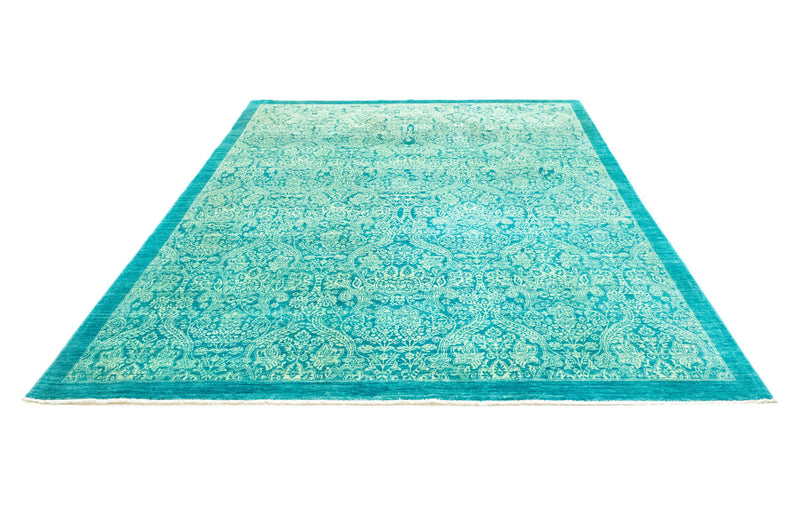 Ziegler Teppich - Modern 288 x 208 cm - seeblau
