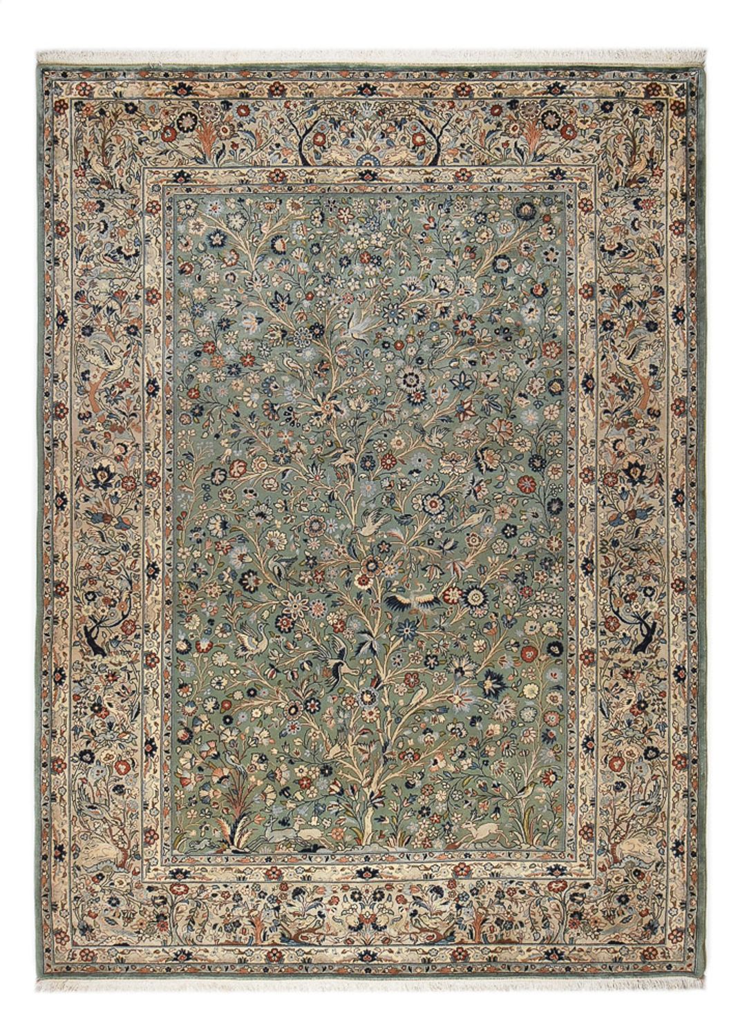 Perserteppich - Keshan - 340 x 250 cm - sand
