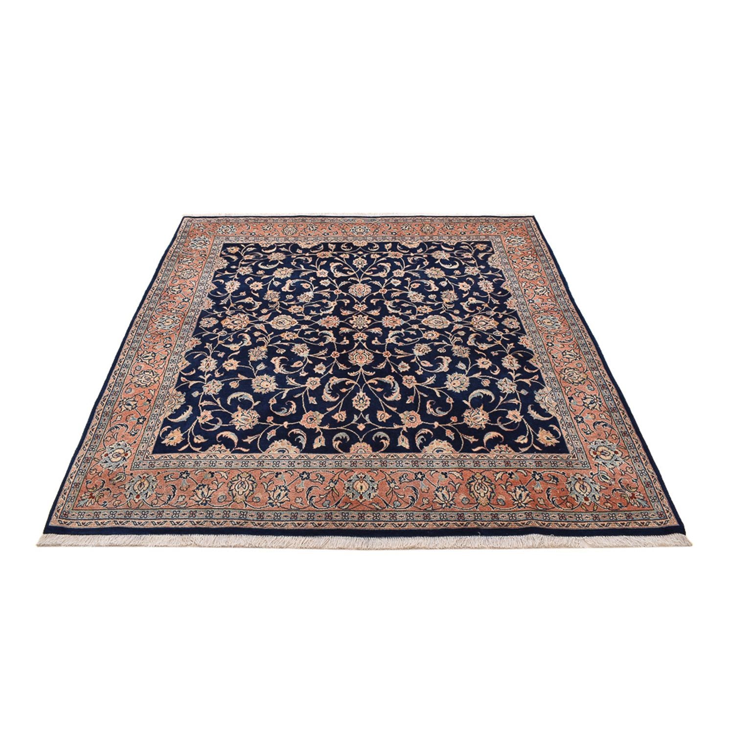Perserteppich - Classic quadratisch  - 199 x 183 cm - dunkelblau