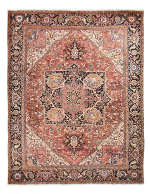 Perserteppich - Nomadic - 382 x 301 cm - hellrot