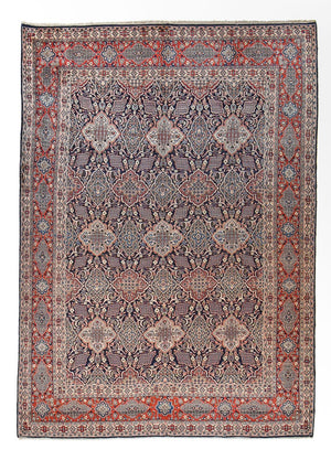 Perserteppich - Classic - 400 x 293 cm - dunkelgrau