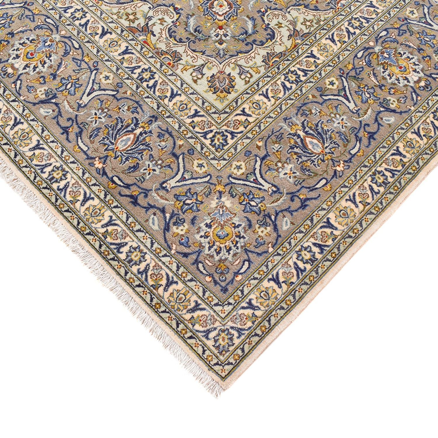 Perserteppich - Keshan - 380 x 274 cm - sand