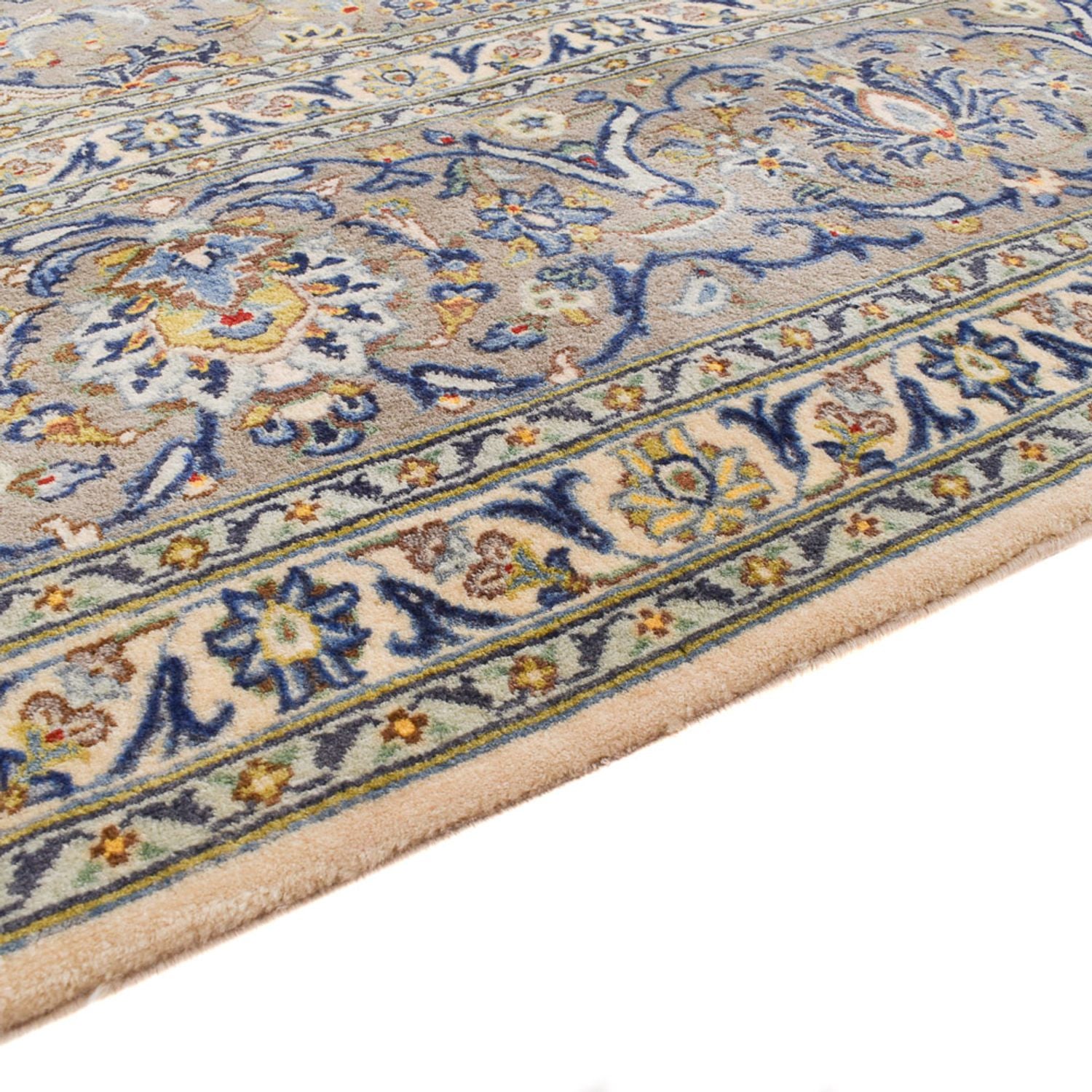 Perserteppich - Keshan - 380 x 274 cm - sand