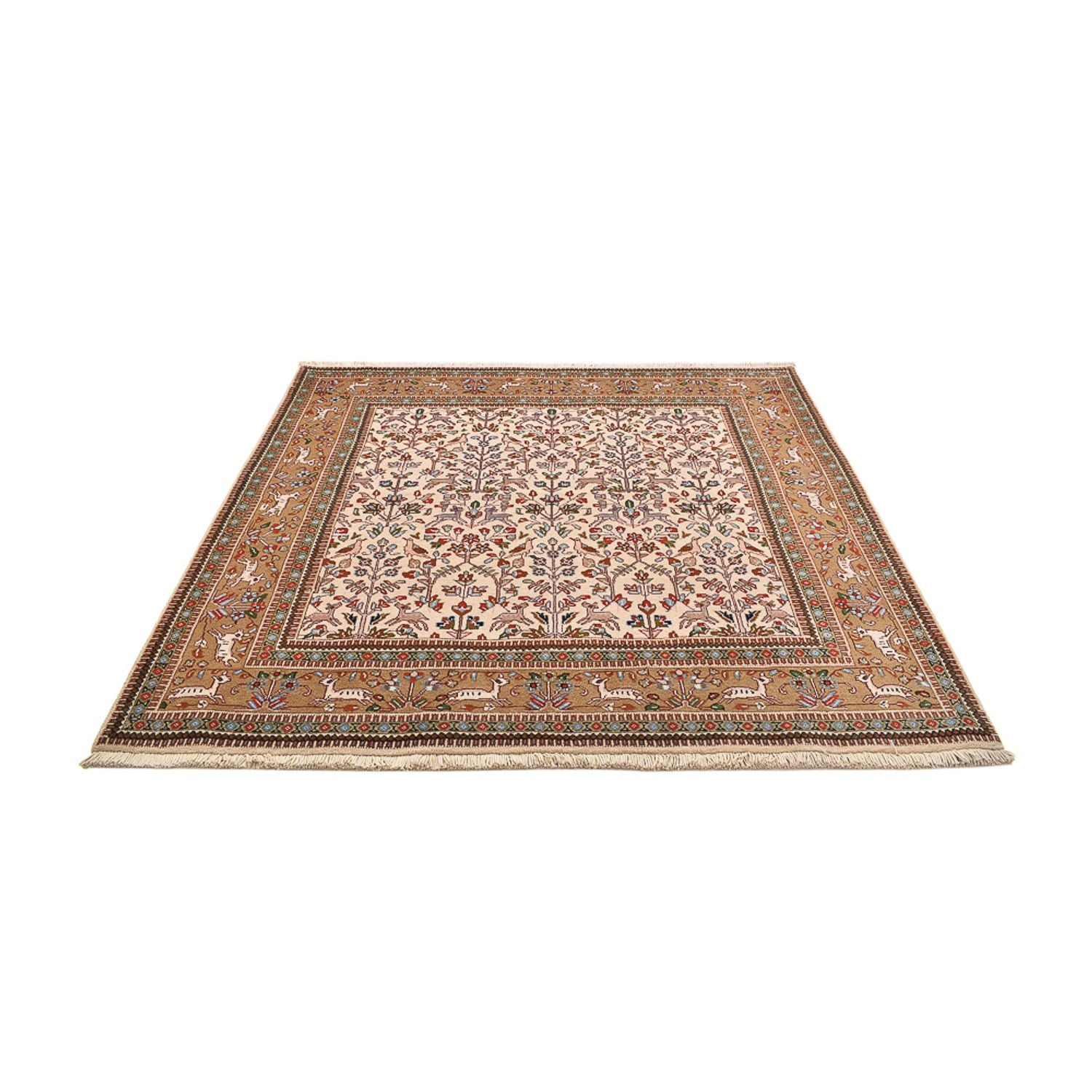 Perserteppich - Classic quadratisch  - 200 x 200 cm - creme