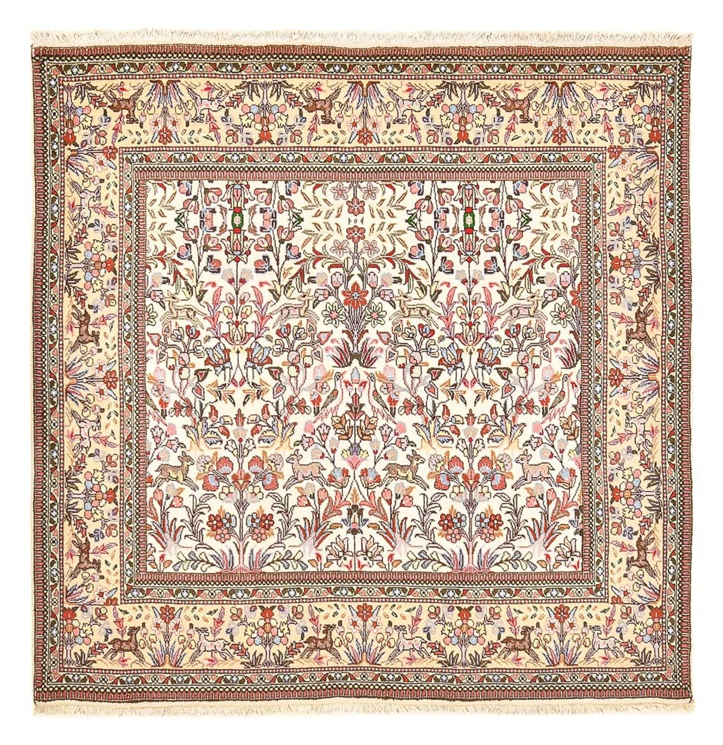 Perserteppich - Classic quadratisch  - 212 x 205 cm - creme