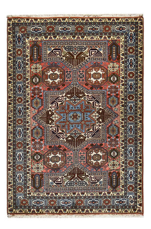 Perserteppich - Nomadic - 198 x 135 cm - mehrfarbig