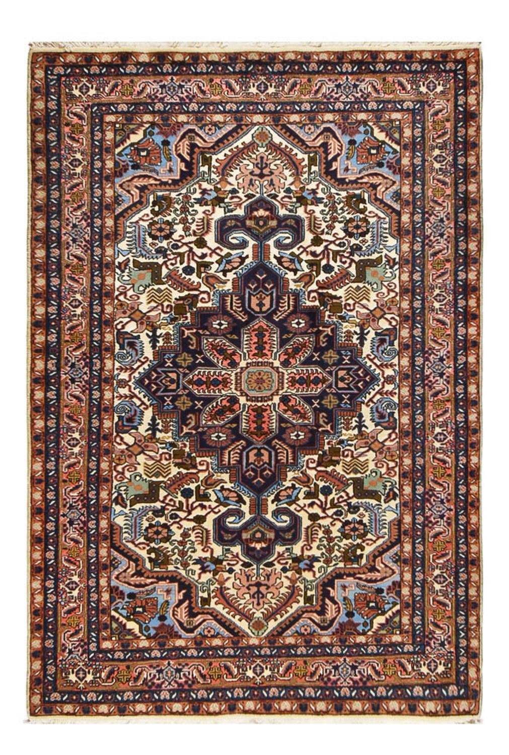 Perserteppich - Nomadic - 205 x 140 cm - mehrfarbig