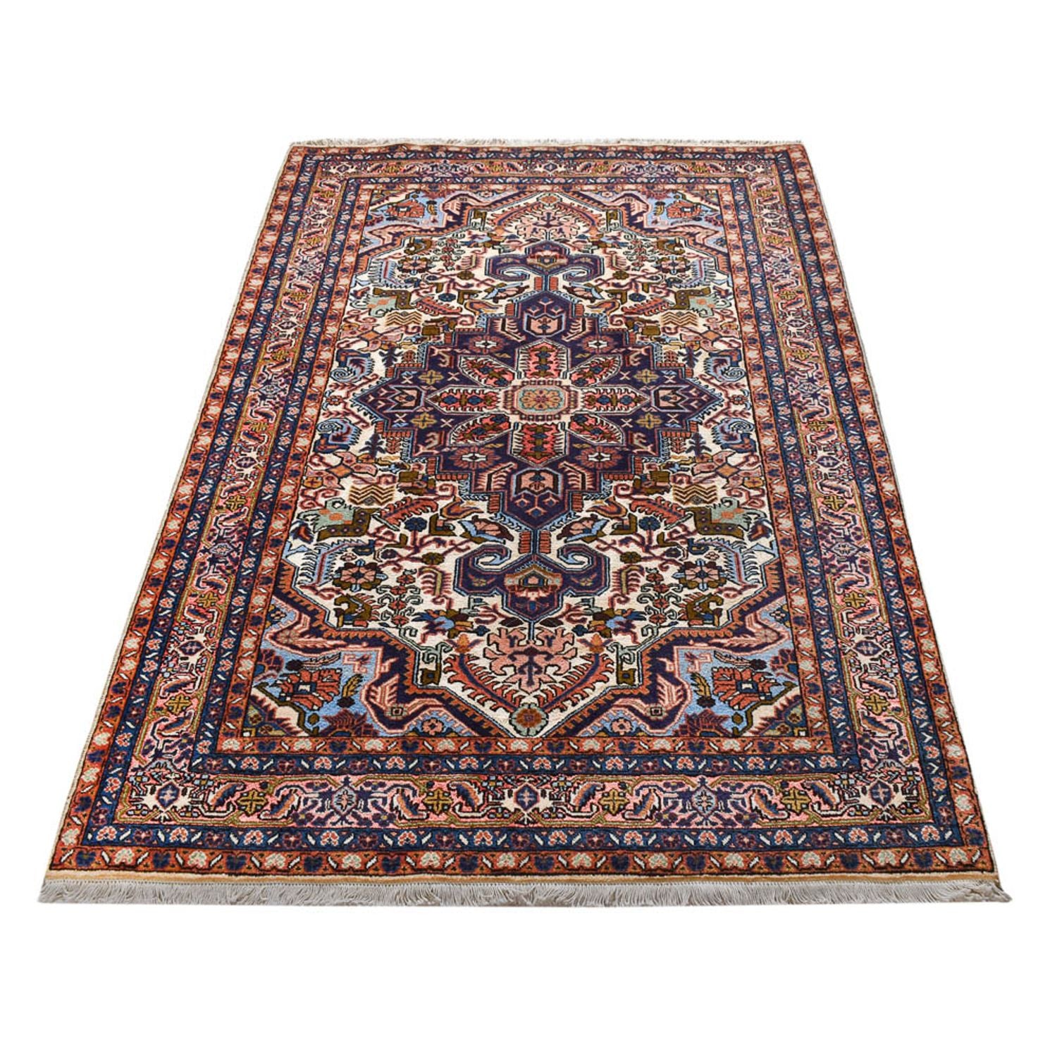 Perserteppich - Nomadic - 205 x 140 cm - mehrfarbig