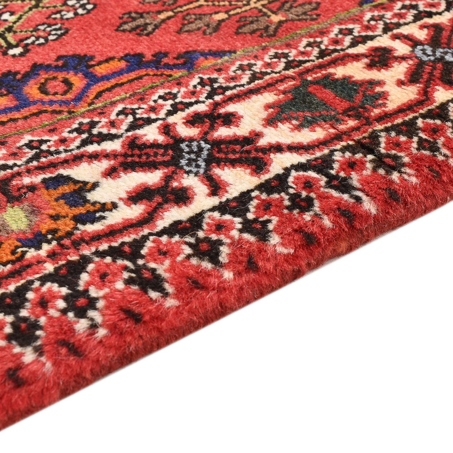 Perserteppich - Nomadic - 160 x 110 cm - hellrot
