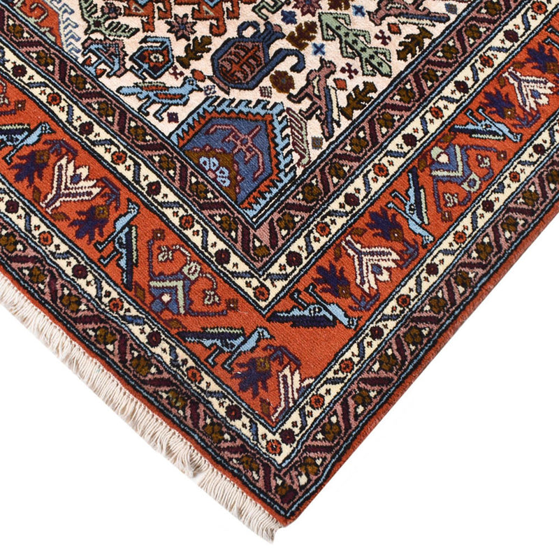 Perserteppich - Nomadic - 194 x 133 cm - mehrfarbig