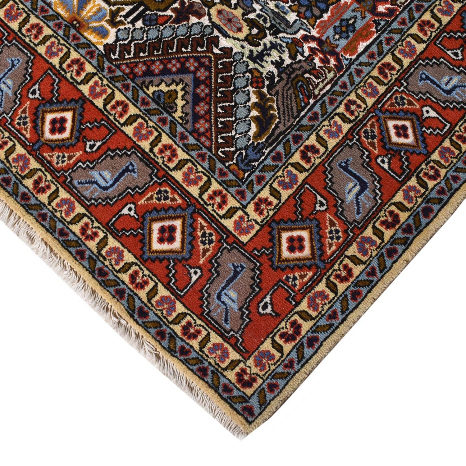 Perserteppich - Nomadic - 200 x 135 cm - mehrfarbig