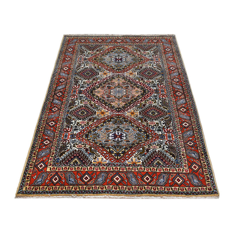 Perserteppich - Nomadic - 200 x 135 cm - mehrfarbig