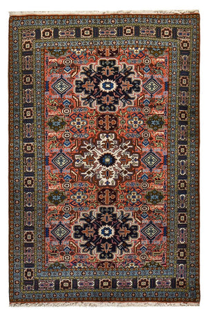 Perserteppich - Nomadic - 210 x 140 cm - mehrfarbig