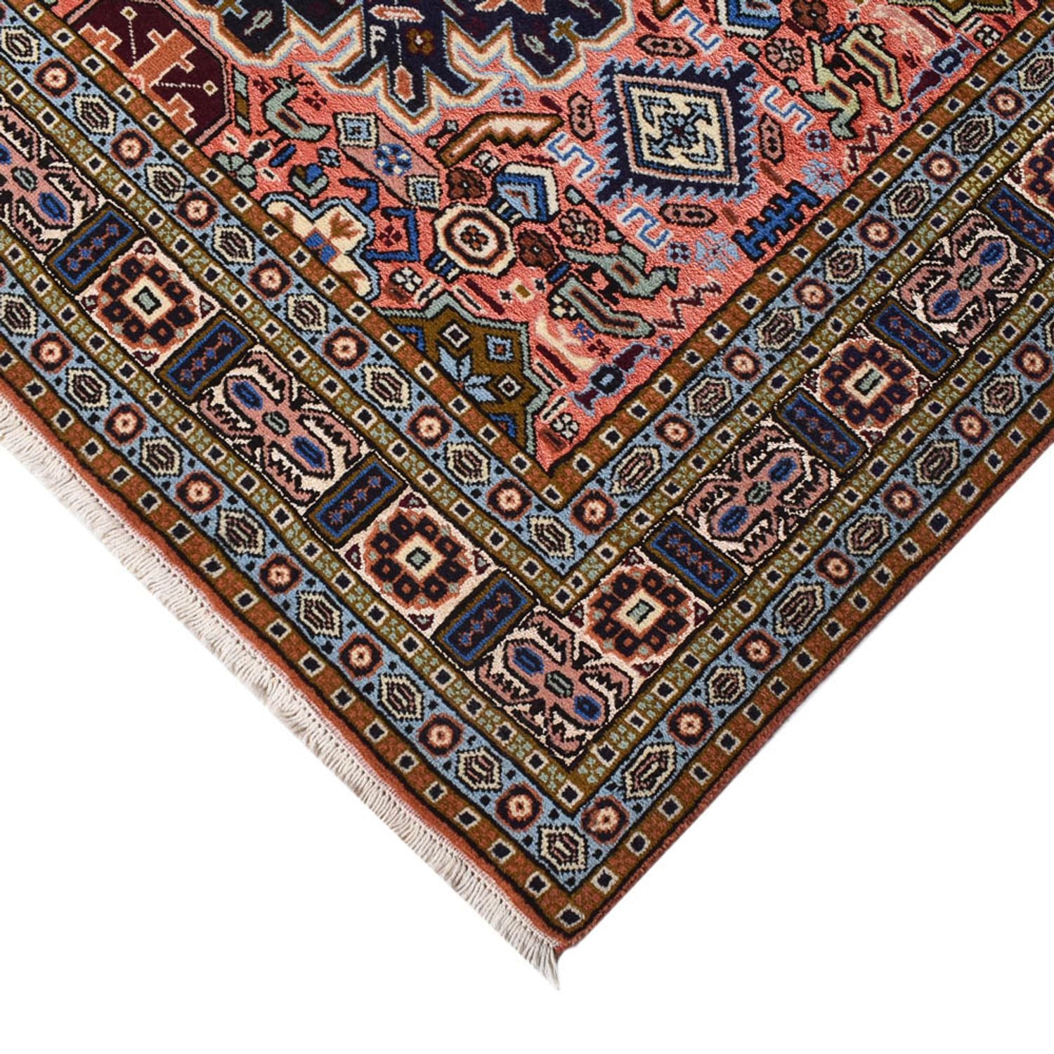 Perserteppich - Nomadic - 210 x 140 cm - mehrfarbig
