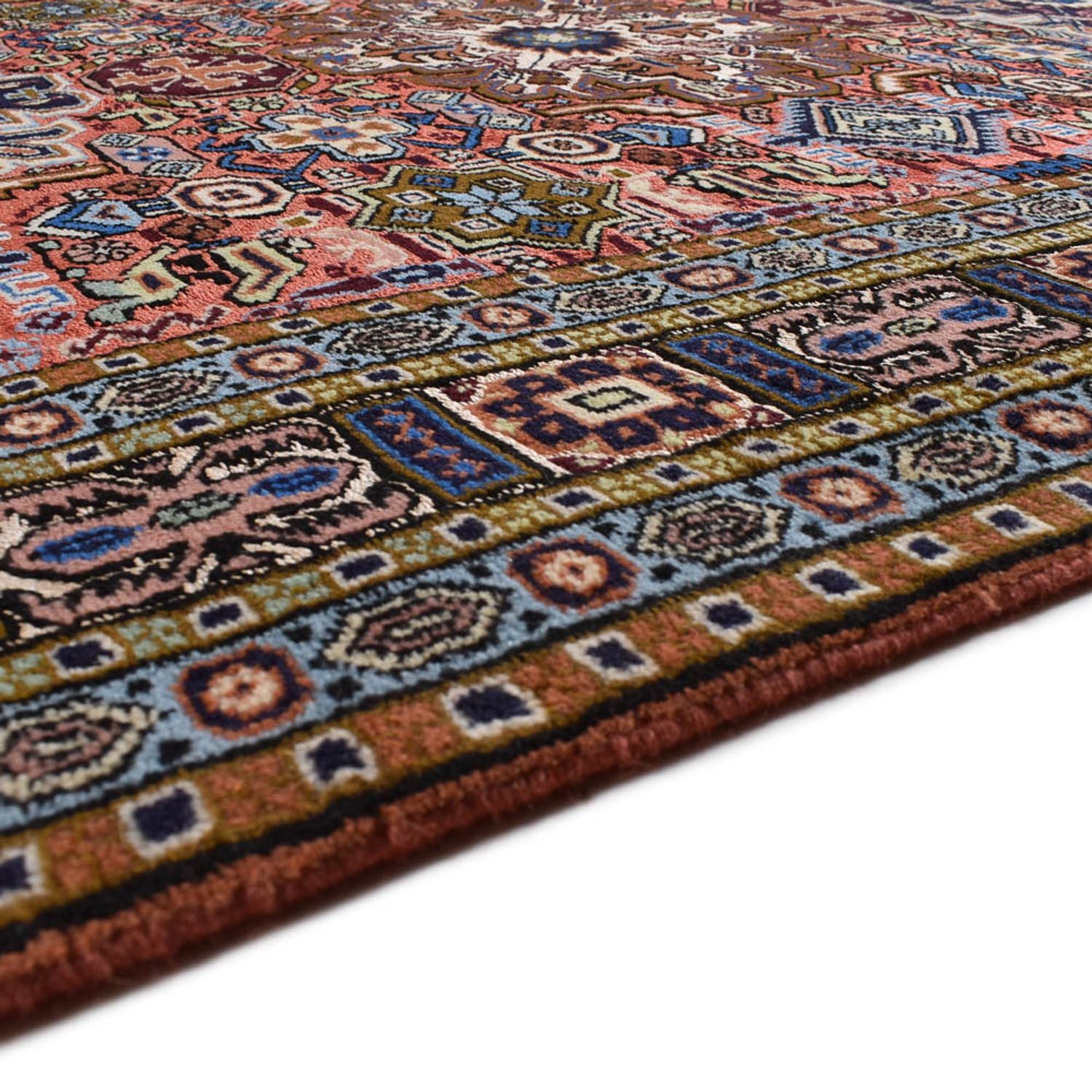 Perserteppich - Nomadic - 210 x 140 cm - mehrfarbig