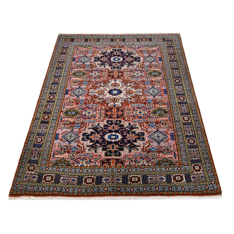 Perserteppich - Nomadic - 210 x 140 cm - mehrfarbig