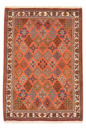 Perserteppich - Nomadic - 160 x 112 cm - hellrot