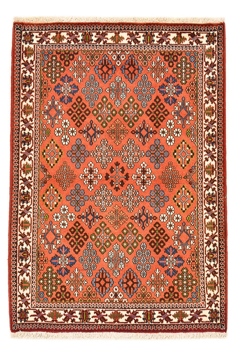 Perserteppich - Nomadic - 160 x 112 cm - hellrot