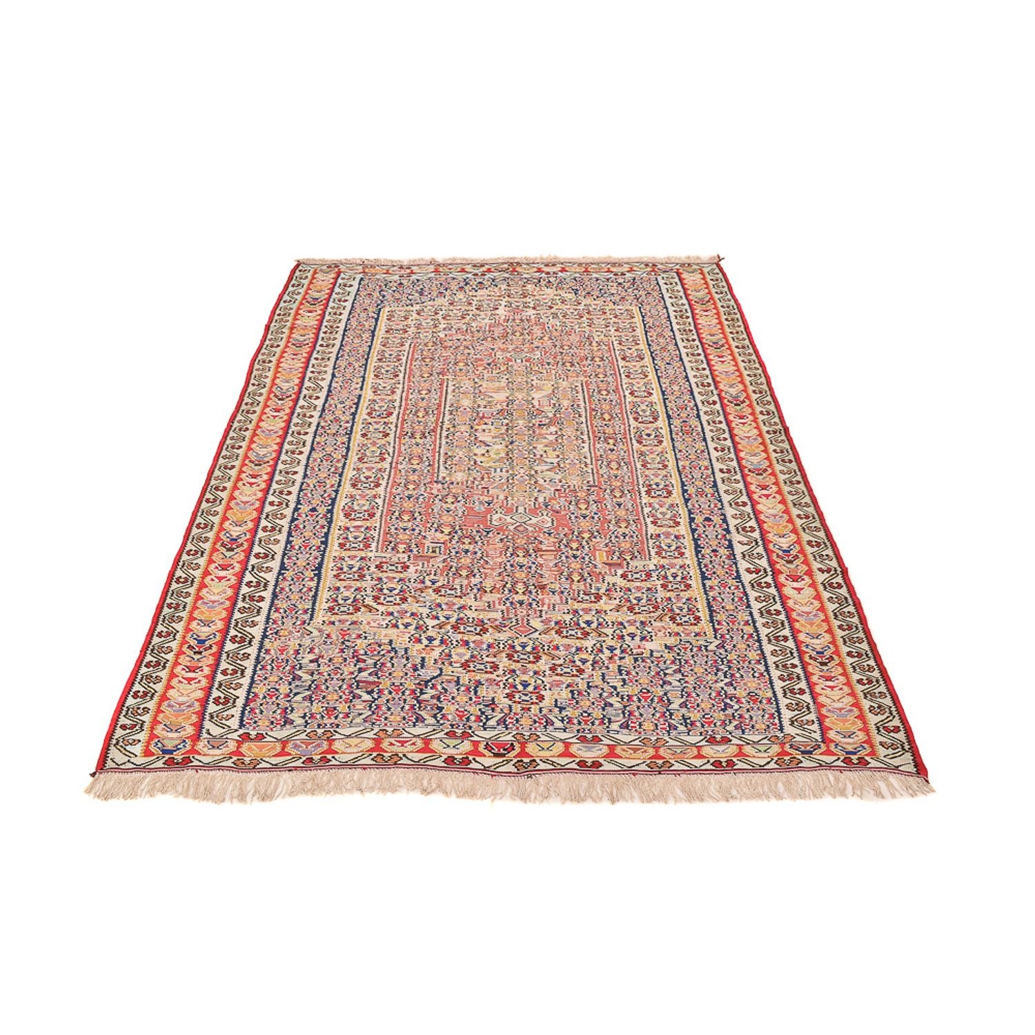 Kelim Teppich - Oriental - 250 x 153 cm - hellrot