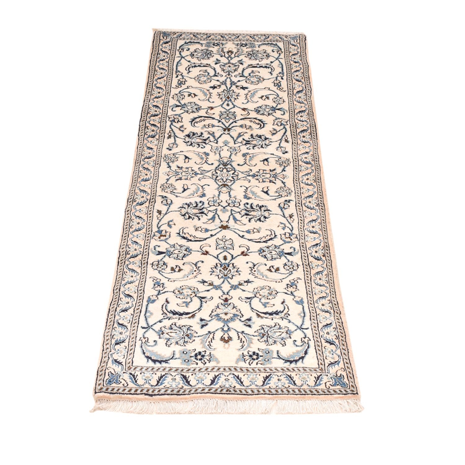 Läufer Perser - Nain - Royal - 187 x 57 cm - creme