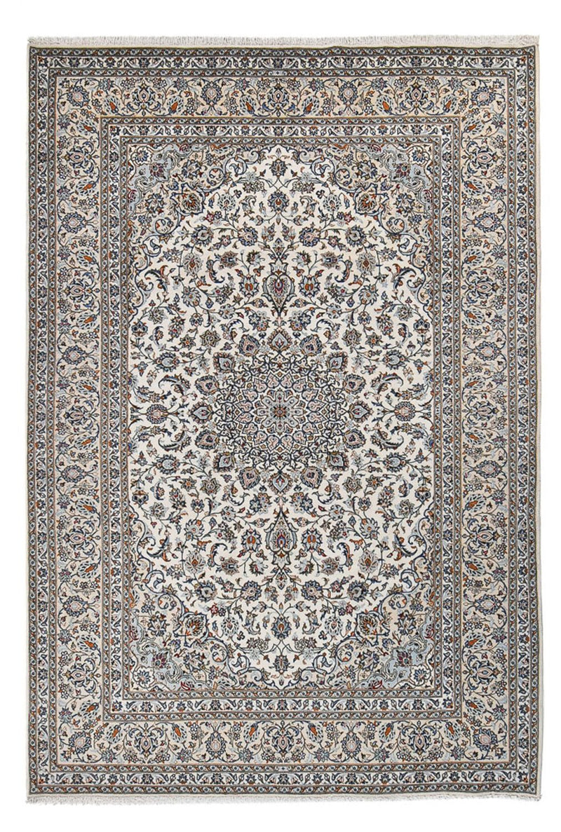 Perserteppich - Keshan - Royal - 362 x 246 cm - grau