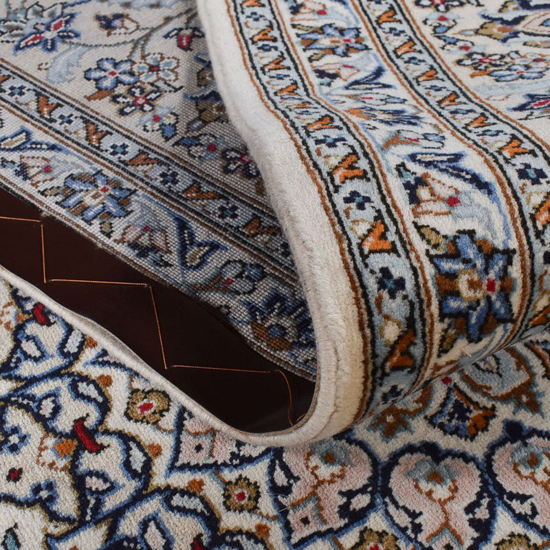 Perserteppich - Keshan - Royal - 362 x 246 cm - grau