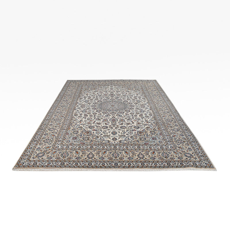 Perserteppich - Keshan - Royal - 362 x 246 cm - grau