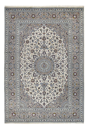 Perserteppich - Keshan - Royal - 360 x 248 cm - grau