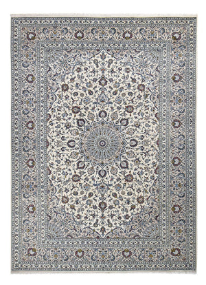 Perserteppich - Keshan - Royal - 348 x 250 cm - grau