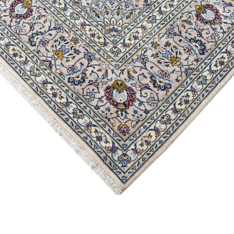 Perserteppich - Keshan - Royal - 348 x 250 cm - grau